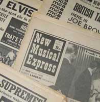 New Musical Express newspapers from 1968 - 70
