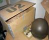 U2 Promo Army Helmet, Crate & Best Of 1980 - 1990 CD